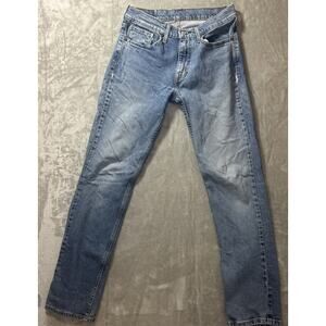 Levis 511 Jeans Mens 31X32 Blue Slim Fit Straight Leg Western Casual USA